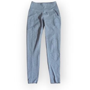 Balance Collection Leggings Small Oatmeal Heather Gray